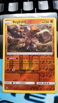 Regirock 53/111 Rare (reverse) Sun & Moon Crimson Invasion - 1