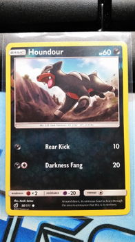 Houndour 58/111 Common (reverse) Sun & Moon Crimson Invasion - 1