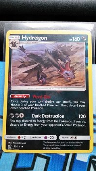 Hydreigon 62/111 Rare (reverse) Sun & Moon Crimson Invasion - 1