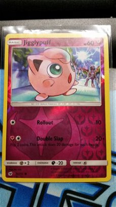 Jigglypuff  71/111  Uncommon (reverse) Sun & Moon Crimson Invasion