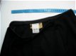 Lange zwarte 60s 6-baans rok van 'Mackarness' (S) - 4 - Thumbnail