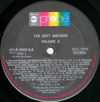 The Soft Machine - Volume Two - 2