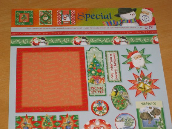 Knipvel (A4) --- KERST --- Studio Light SPECXM05 --- DIVERSE AFBEELDINGEN - Afbeelding 2