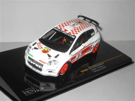 1:43 Ixo Fiat Punto Abarth S2000 Rally 2007 RAM289 #3 Rallye Russia 2007 - 1