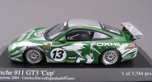 1:43 Minichamps Porsche 911 GT3 Cup 24h Daytona - 1