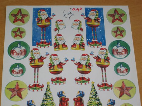 3D knipvel (A4) --- KERST --- Marianne design IT 506 --- DIVERSE AFBEELDINGEN - 2