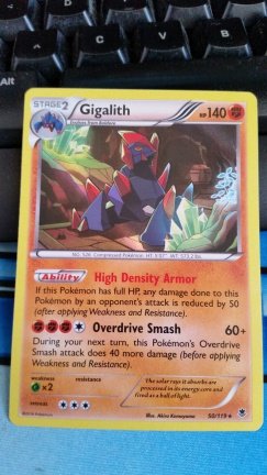 Gigalith holo 50/119 XY Phantom Forces - nr. 1