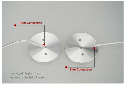 ultradun ronde LED-kastverlichting, garderobeschijflamp met 4 of 6-wegsplitter - 2