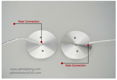 ultradun ronde LED-kastverlichting, garderobeschijflamp met 4 of 6-wegsplitter - 2 - Thumbnail