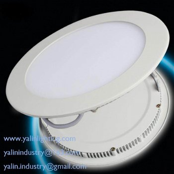 rond LED-paneel, ultradunne SMD-downlight, 2835 SMD 12W plafondlampen - 1