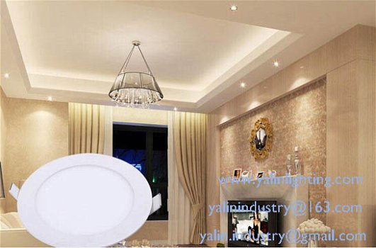 rond LED-paneel, ultradunne SMD-downlight, 2835 SMD 12W plafondlampen - 3