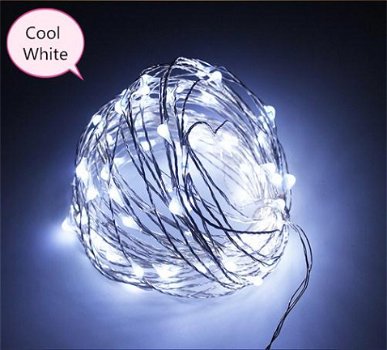 flexibele LED-koperdraad licht, kerstvakantie decoratieve touwverlichting - 4