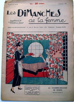 Les Dimanches de la Femme. 1922-25 Art Deco 68 stuks - 5