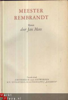 MEESTER REMBRANDT**JAN MENS**MEESTER REMBRANDT - 2