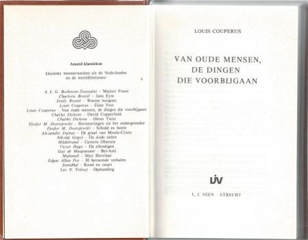 LOUIS COUPERUS**VAN OUDE MENSEN, DE DINGEN DIE VOORBIJGAAN** - 2