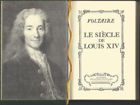 VOLTAIRE**LE SIECLE DE LOUIS XIV***LE TRESOR DES LETTR - 1
