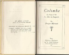 PROSPER MERIMEE**1.COLOMBA.2.LA VENUS D'ILLE.3.AMES*NELSON**