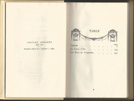 PROSPER MERIMEE**1.COLOMBA.2.LA VENUS D'ILLE.3.AMES*NELSON** - 3