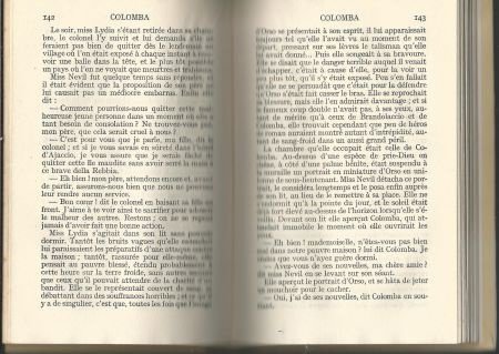 PROSPER MERIMEE**1.COLOMBA.2.LA VENUS D'ILLE.3.AMES*NELSON** - 4