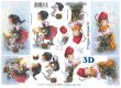 3D knipvel (A4) --- KERST --- Le Suh 4169520 --- DIVERSE AFBEELDINGEN - 1 - Thumbnail