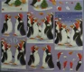 3D knipvel (A4) --- KERST --- Le Suh 777.477 --- PINGUIN / PINGUINS - 2 - Thumbnail