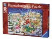 Ravensburger - Christmas Joy - 500 Stukjes Nieuw - 2 - Thumbnail