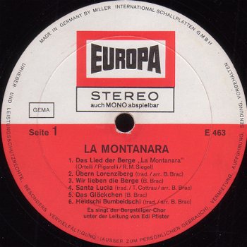 Bergsteiner Chor - La Montanara - 2