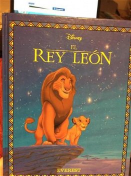 El Rey León (Walt Disney) Spaanstalig/ESPAÑA Hardcover/Gebonden - 1