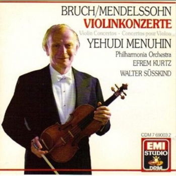 Yehudi Menuhin - Bruch/Menelssohn Konz.Fur Violine & Orch CD - 1