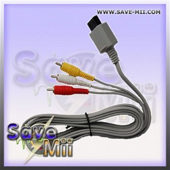 Wii - AV Kabel (ORIGINEEL) - 1