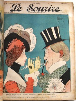 Le Sourire 1899-1901 Art Nouveau Belle Epoque - 5