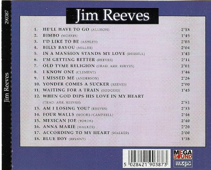 CD Jim Reeves - 2