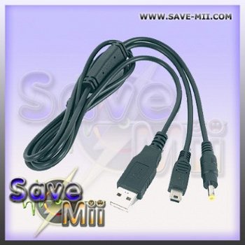 PSP - USB data & oplaadkabel - 1