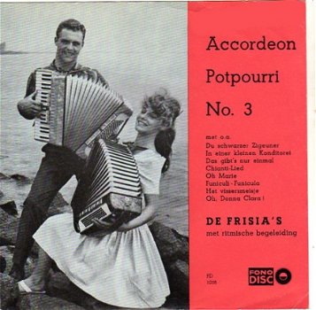 De Frisia's : Accordeon Potpourri No. 3 (1964) - 1
