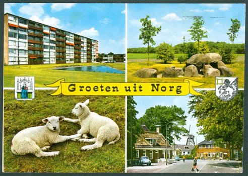 DR NORG Groeten uit, hunebed (Groningen 1981) - 1
