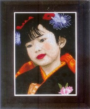 AANBIEDING LANARTE BORDUURPAKKET JAPANESE GIRL 21214 - 1