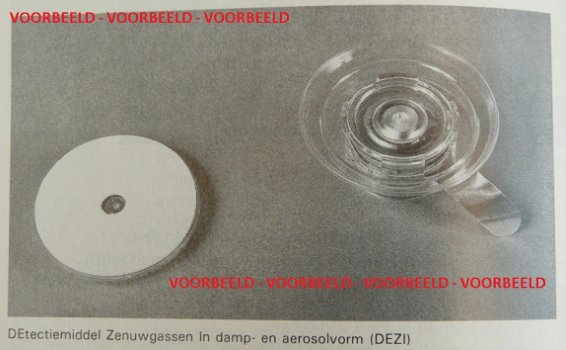 Filterbus Detectiemiddel, DEZI, Koninklijke Landmacht, in verpakking, 1983.(Nr.2) - 7