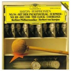 Herbert Von Karajan - Haydn: Symphonien No. 94 "Mit dem Paukenslag" & 101 "Die Uhr"  CD