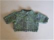 Paars/groen gebreide trui maat 68/74 nieuw - 1 - Thumbnail