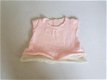 Nieuw zacht roze gebreid jurkje maat 56/62 - 1 - Thumbnail