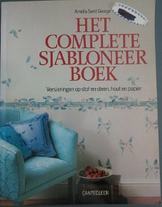 SJABLONEREN --- Het Complete Sjabloneerboek --- Amelia Saint George