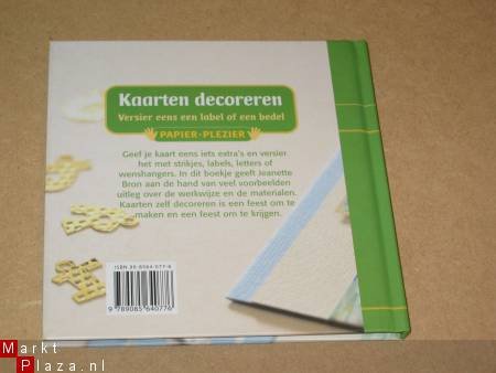 Papier-Plezier --- KAARTEN DECOREREN --- Versier eens een label - 2