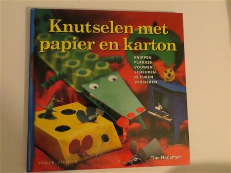 KNUTSELEN MET PAPIER EN KARTON --- Tine Harleman - 1