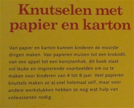 KNUTSELEN MET PAPIER EN KARTON --- Tine Harleman - 4