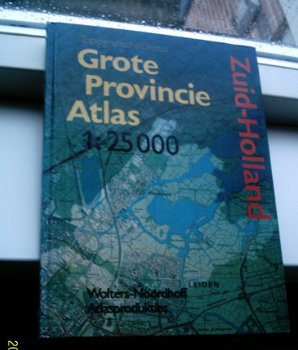 Grote Provincie Atlas Zuid-Holland. - 1