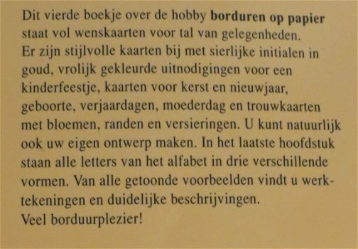 Borduren --- INITIALEN BORDUREN OP PAPIER --- Erica Fortgens - 4