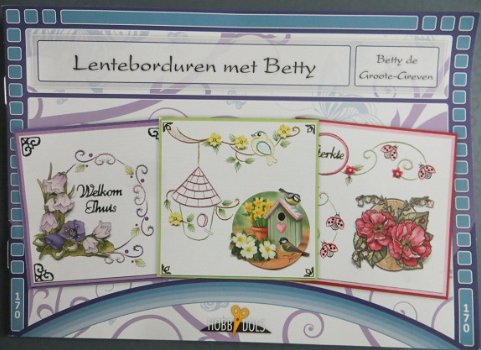 HOBBYDOLS boekje nr. 170 --- Lenteborduren met Betty --- Borduren - 1