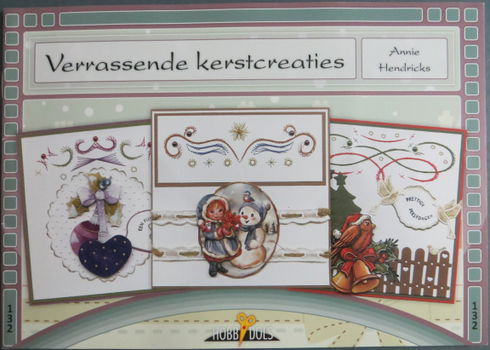 HOBBYDOLS boekje nr. 132 --- Verrassende kerstcreaties --- Borduren - 1