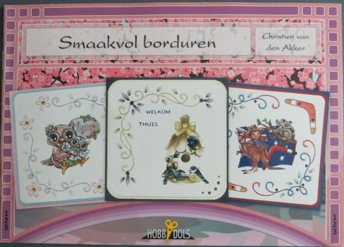 HOBBYDOLS boekje nr. 123 --- Smaakvol borduren --- Borduren - 1