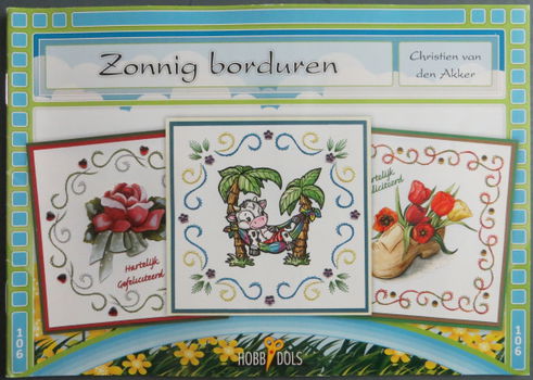 HOBBYDOLS boekje nr. 106 --- Zonnig borduren --- Borduren - 1